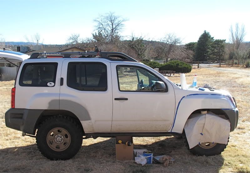 Bedliner on Fenders Second Generation Nissan Xterra Forums